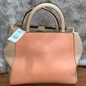 Coral colored Handbag